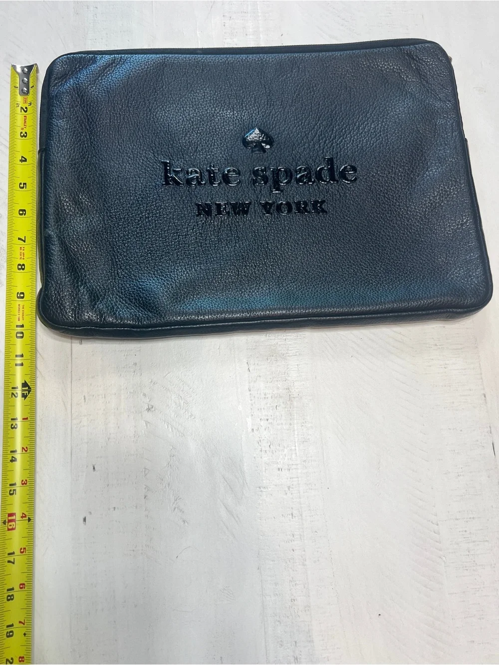 Kate Spade KSNY Sienne Pebbled Leather Laptop case 13